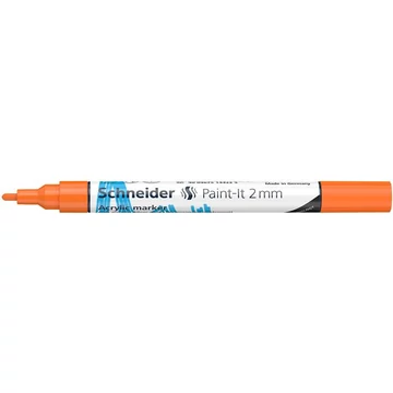 Schneider Paint-It 310 dekormarker, akril, 2 mm, narancssárga