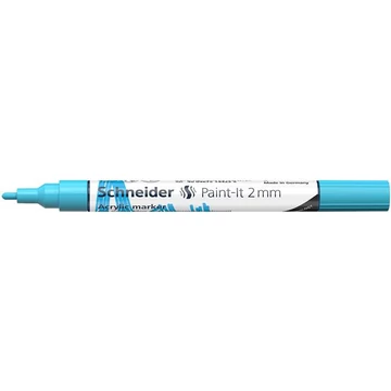 Schneider Paint-It 310 dekormarker, akril, 2 mm, pasztellkék