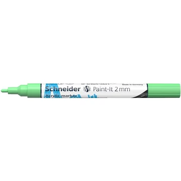 Schneider Paint-It 310 dekormarker, akril, 2 mm, pasztellzöld