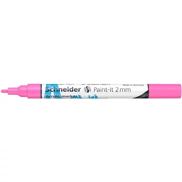 Schneider Paint-It 310 dekormarker, akril, 2 mm, rózsaszín