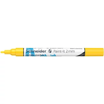 Schneider Paint-It 310 dekormarker, akril, 2 mm, sárga