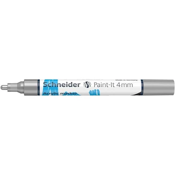 Schneider Paint-It 320 dekormarker, akril, 4 mm, ezüst