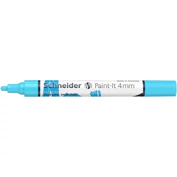 Schneider Paint-It 320 dekormarker, akril, 4 mm, pasztellkék
