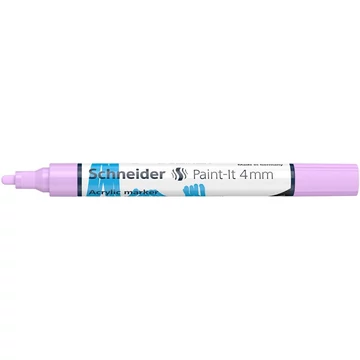 Schneider Paint-It 320 dekormarker, akril, 4 mm, pasztell-lila