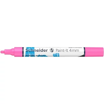 Schneider Paint-It 320 dekormarker, akril, 4 mm, rózsaszín