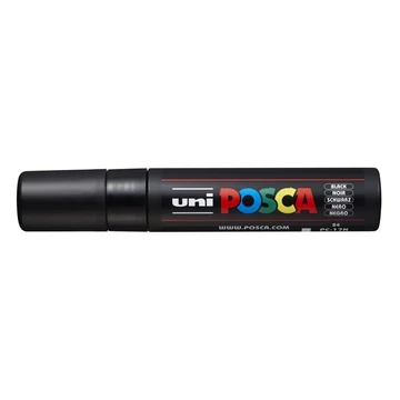 Uni Posca PC-17K dekormarker, 15 mm, vágott, fekete
