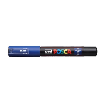Uni Posca PC-1M dekormarker, 0,7-1,0 mm, kék