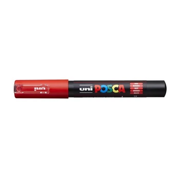Uni Posca PC-1M dekormarker, 0,7-1,0 mm, piros