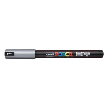 Uni Posca PC-1MR dekormarker, 0,7 mm, ezüst
