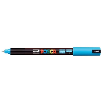 Uni Posca PC-1MR dekormarker, 0,7 mm, világoskék