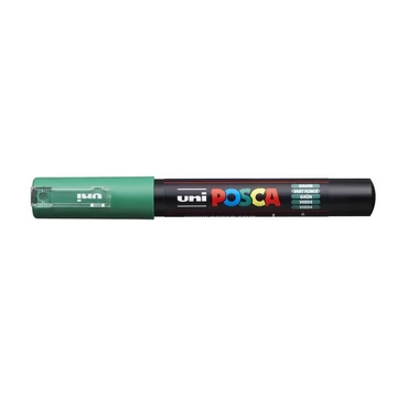 Uni Posca PC-1M dekormarker, 0,7-1,0 mm, zöld