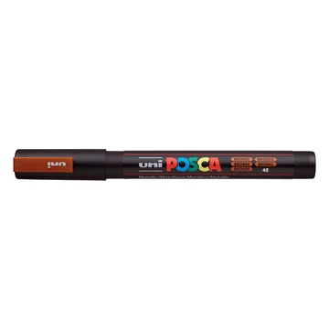 Uni Posca PC-3M dekormarker, 0,9-1,3 mm, bronz