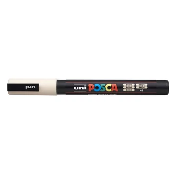 Uni Posca PC-3M dekormarker, 0,9-1,3 mm, bézs
