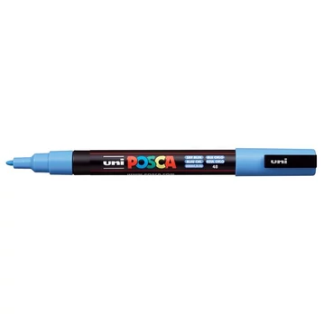Uni Posca PC-3M dekormarker, 0,9-1,3 mm, égszínkék