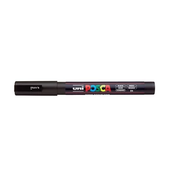 Uni Posca PC-3M dekormarker, 0,9-1,3 mm, fekete