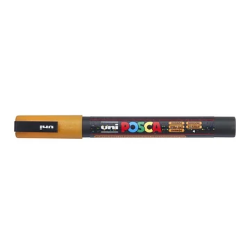 Uni Posca PC-3ML dekormarker, 0,9-1,3 mm, fényes narancs