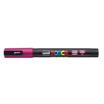 Uni Posca PC-3M dekormarker, 0,9-1,3 mm, fukszia