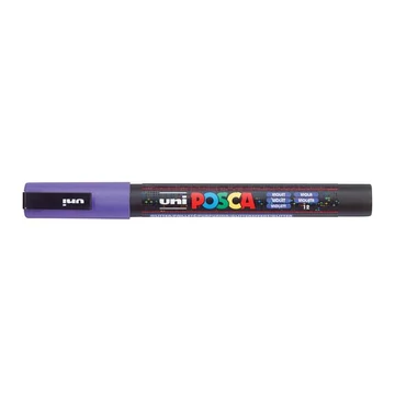 Uni Posca PC-3ML dekormarker, 0,9-1,3 mm, fényes lila