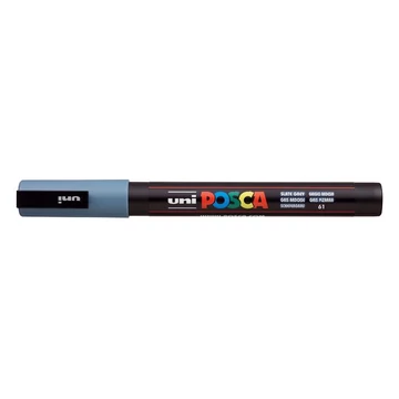 Uni Posca PC-3M dekormarker, 0,9-1,3 mm, palaszürke