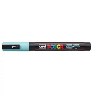 Uni Posca PC-3M dekormarker, 0,9-1,3 mm, tengerzöld