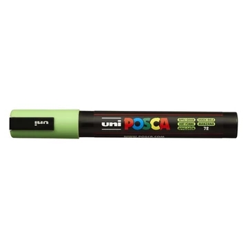 Uni Posca PC-5M dekormarker, 1,8-2,5 mm, zöldalma