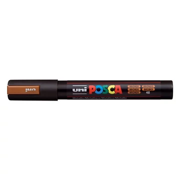 Uni Posca PC-5M dekormarker, 1,8-2,5 mm, bronz