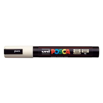 Uni Posca PC-5M dekormarker, 1,8-2,5 mm, elefántcsont