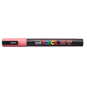 Uni Posca PC-5M dekormarker, 1,8-2,5 mm, korall