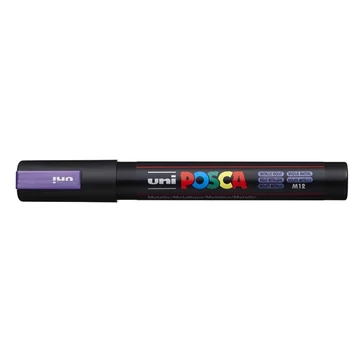 Uni Posca PC-5M dekormarker, 1,8-2,5 mm, metállila