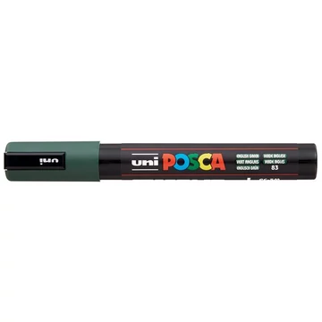 Uni Posca PC-5M dekormarker, 1,8-2,5 mm, angolzöld