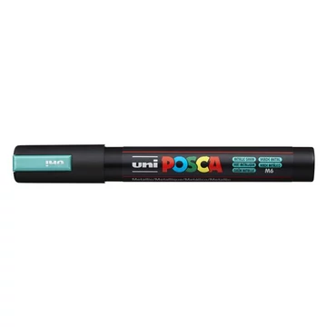 Uni Posca PC-5M dekormarker, 1,8-2,5 mm, metálzöld