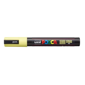 Uni Posca PC-5M dekormarker, 1,8-2,5 mm, napsárga