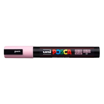 Uni Posca PC-5M dekormarker, 1,8-2,5 mm, világos rózsaszín