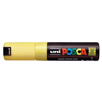 Uni Posca PC-7M dekormarker, 4,5-5,5 mm, sárga
