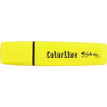 Victoria ColorLine szövegkiemelő, 1-5 mm, sárga
