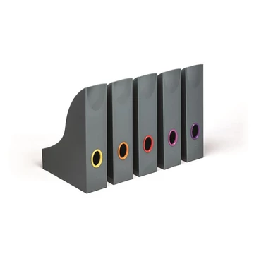 Durable Varicolor iratpapucs, műanyag, 73 mm, 5 db