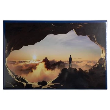 Exacompta Kreacover könyökalátét, PVC, 375x575 mm, kék