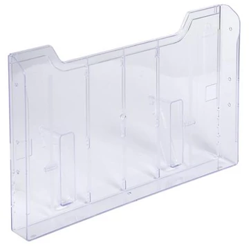 Exacompta Office katalógustartóhoz fali kiegészítő, A4, fekvő, 80 mm