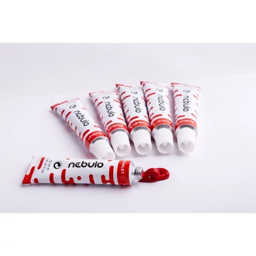 Nebulo tempera, 12 ml, piros