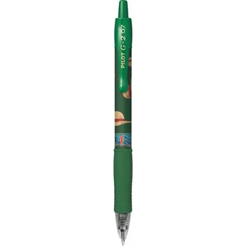 Pilot G-2 One Piece zseléstoll, 0,32 mm, nyomógombos, zöld