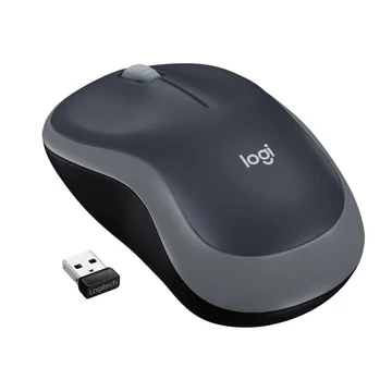 Logitech M185 vezeték nélküli optikai egér, szürke