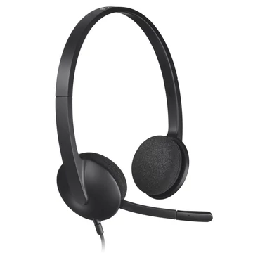 Logitech H340 mikrofonos fejhallgató