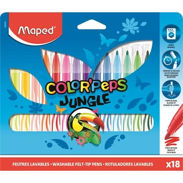 Maped Color'Peps Jungle filctoll készlet, 18 db