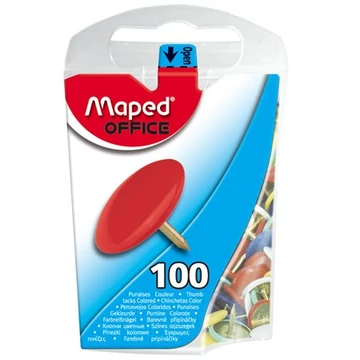 Maped Office rajzszeg, színes, 100 db