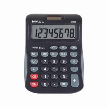 Maul MJ 550 asztali számológép, fekete