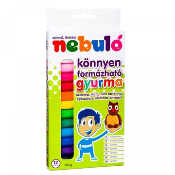Nebulo színes gyurmakészlet, 200g