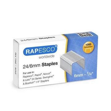 Rapesco 24/6 tűzőkapocs, 1000 db