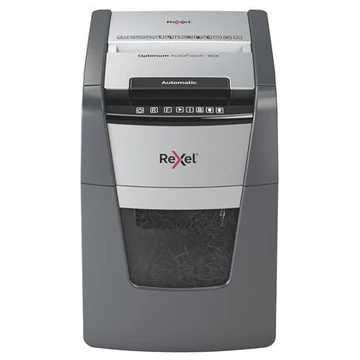 Rexel "Optimum AutoFeed+ 90X" iratmegsemmisítő, 90 lap