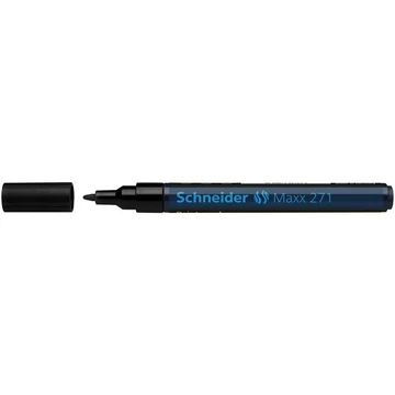 Schneider "Maxx 271" lakkmarker, 1-2 mm, fekete