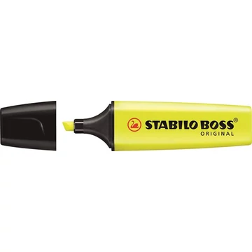 Stabilo Boss szövegkiemelő, 2-5 mm, sárga